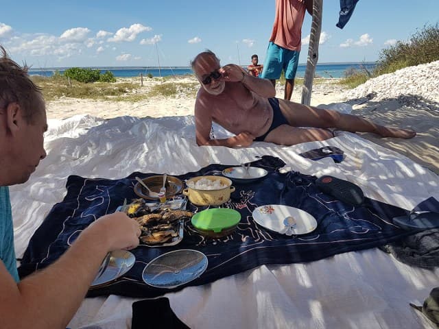 Nosy Ve lunch
