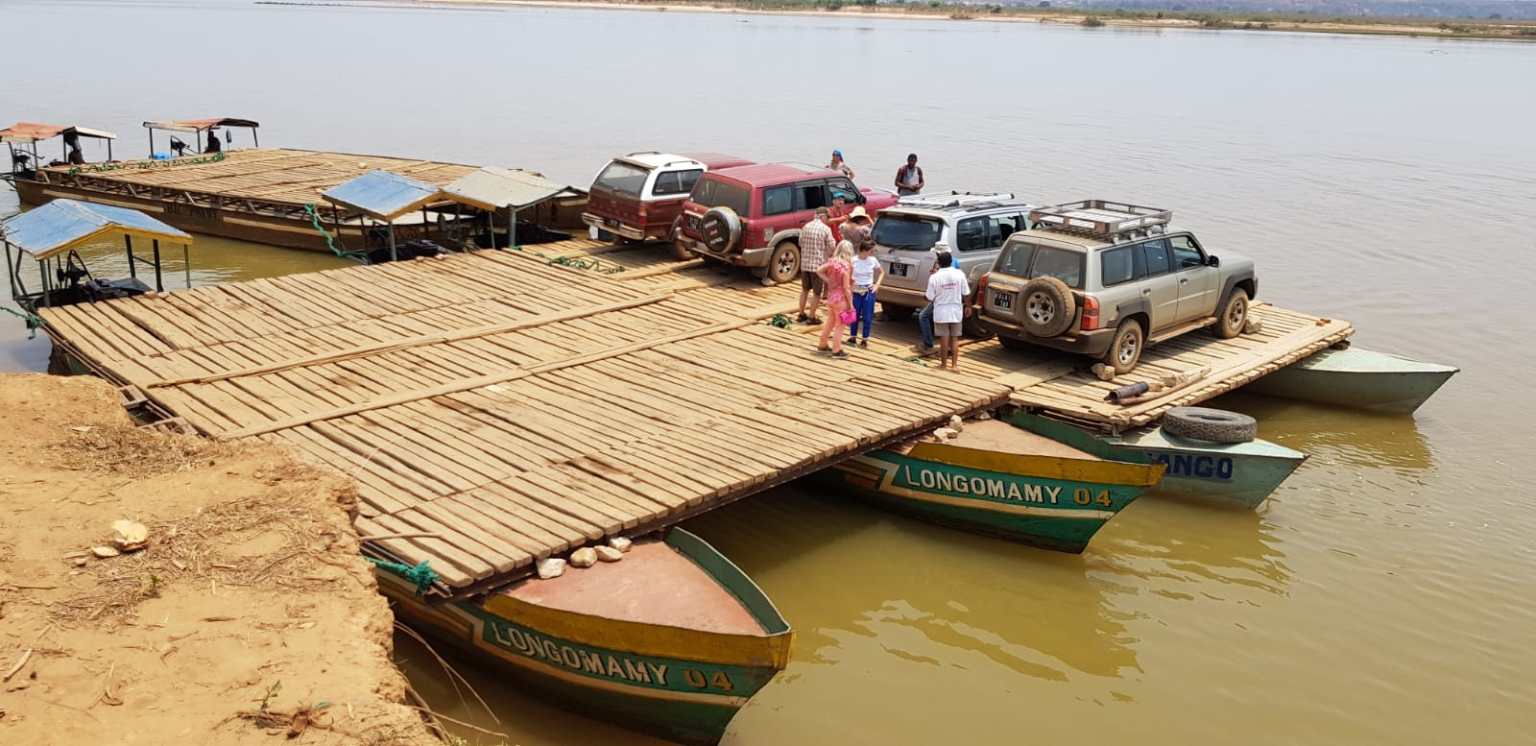 De weg naar Grand Tsingy de Bemaraha is avontuurlijk